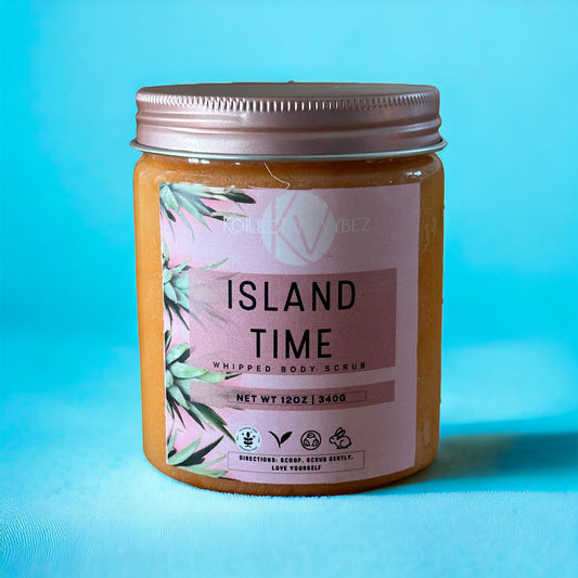 Island time | Vegan  Exfoliating, Hydrating Body Scrub