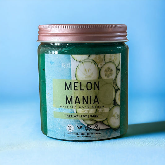 Melon Mania | Vegan  Exfoliating, Hydrating Body Scrub