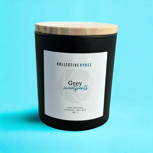 Grey Sweatpants Coconut Soy Wax Candle