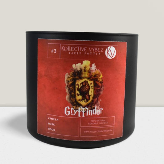 Gryffindor Coconut Soy Wax Candle - Kollective VybezCandles